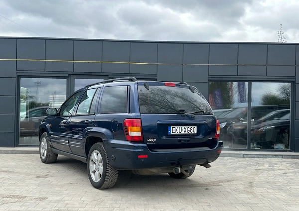 Jeep Grand Cherokee cena 28900 przebieg: 228000, rok produkcji 2004 z Terespol małe 379